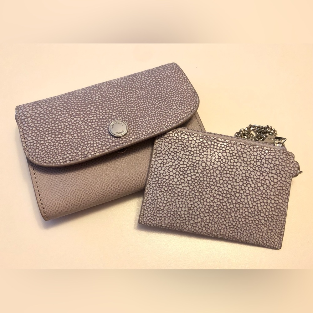 Michael Kors wallet and coin wristlet